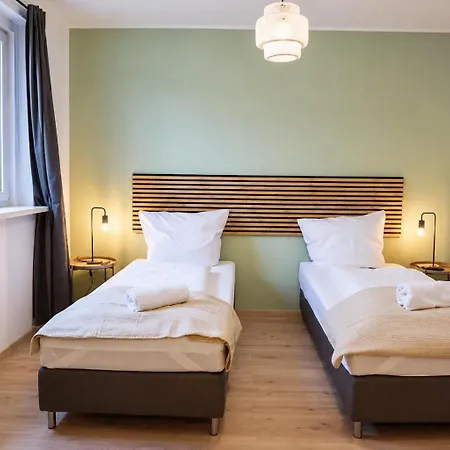 Apartmán Cozy I 5x Einzelbetten I Kueche I Wifi I Hd Tv I Balkon I Erdgeschoss I Self Check-in