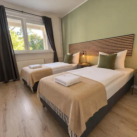 Havn - 5 Einzelbetten, Kueche, Wama, Balkon, Wifi, Smart Tv, 24h Check-in Apartment