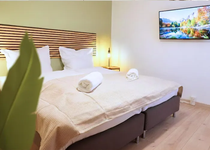 Cozy Apartment I 5X Einzelbetten I Kueche I Wifi I Hd Tv I Balkon I Erdgeschoss I Self Check-In Halle (Saale)