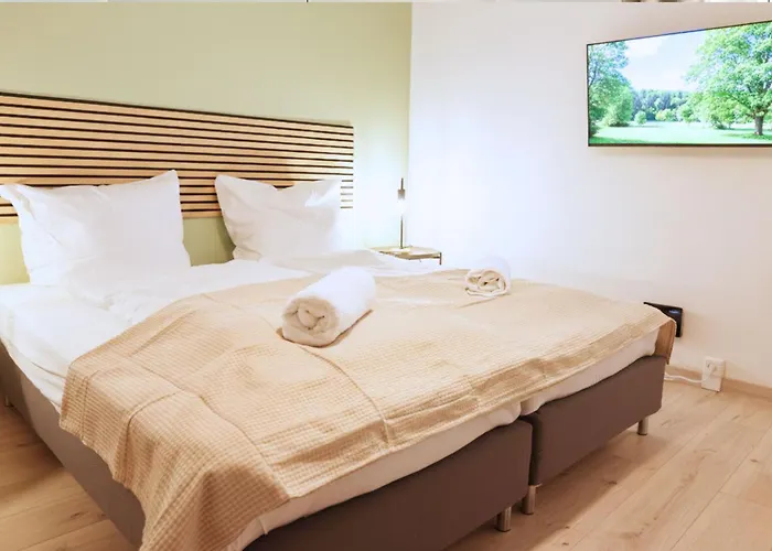 Cozy Apartment I 5X Einzelbetten I Kueche I Wifi I Hd Tv I Balkon I Erdgeschoss I Self Check-In *