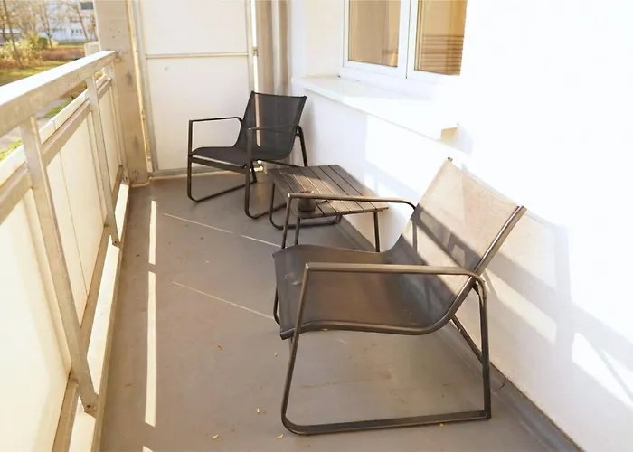 Cozy Apartment I 5X Einzelbetten I Kueche I Wifi I Hd Tv I Balkon I Erdgeschoss I Self Check-In